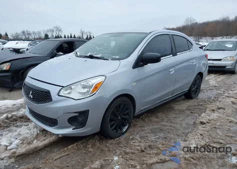 2020 Mitsubishi Mirage G4 Le z USA, uszkodzony, nr VIN ML32F4FJ1LHF01036